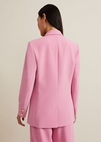 Phase Eight Elandra Tux Jackets Pink Canada | VHIJXT-319